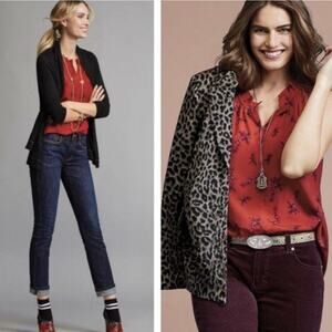 CAbi Womens 5222 Red Fierce Floral Sleeveless Top S